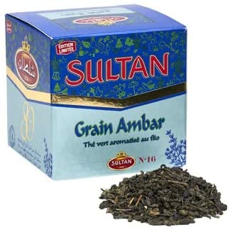 SULTAN Green Tea Ambar with peppermint Flio 150g Tea ZaytunaMart.ca