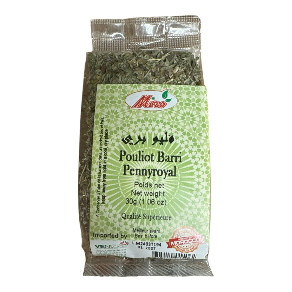 Pure Peppermint Leaves Pennyroyal Mint Flio 30g ZaytunaMart.ca