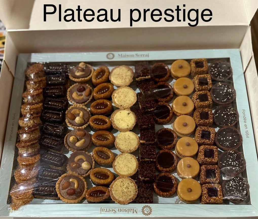 Maison Serraj Moroccan Gateaux Plateau Prestige 1.2kg Cookies ZaytunaMart.ca