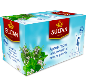 SULTAN Tisane Collection After Meal Caraway, Rosemary and Peppermint 20 tea bags FOODS ZaytunaMart.ca