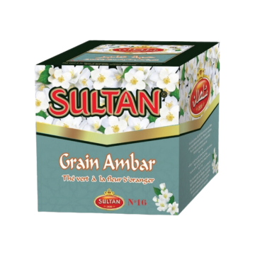 SULTAN Green Tea Ambar with Orange Blossom 150g Tea ZaytunaMart.ca