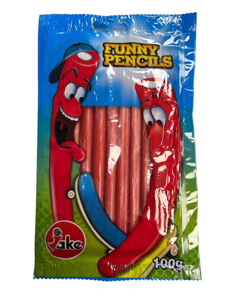 Halal Funny Pencil Gummy 100g Cookies ZaytunaMart.ca