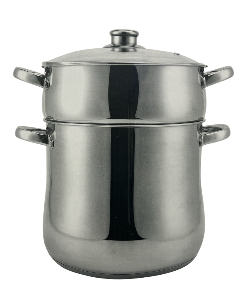 MAZYANA Couscoussier Pot Stainless Steel Steamer 14L Kitchen Accessories ZaytunaMart.ca