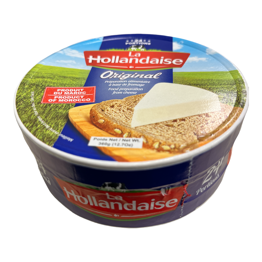 La Hollandaise Halal Original Spread Cheese 24P 360g Cheese Zaytunamart.ca