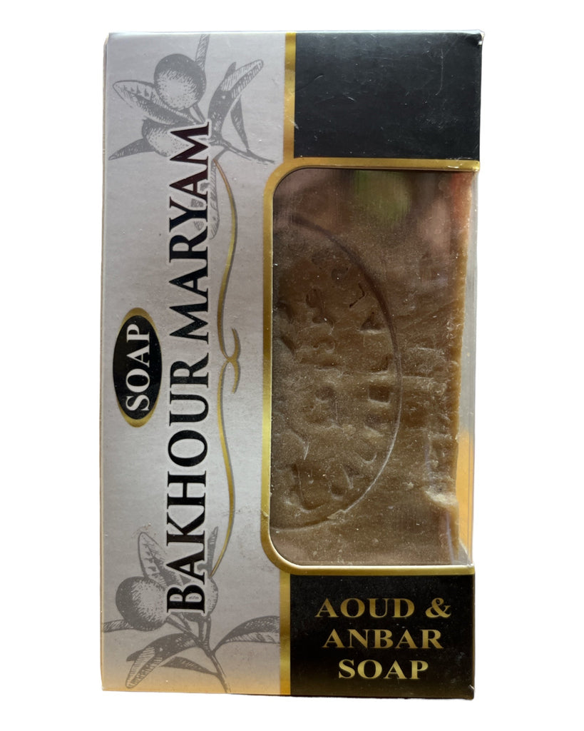 Bakhour Maryam Aoud & Anbar Soap 200g BODY ZaytunaMart.ca