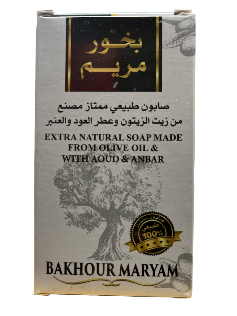 Bakhour Maryam Aoud & Anbar Soap 200g BODY ZaytunaMart.ca