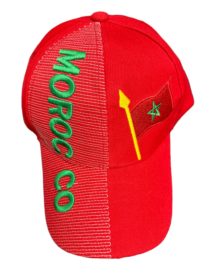 Morocco Flag Hat Flag ZaytunaMart.ca