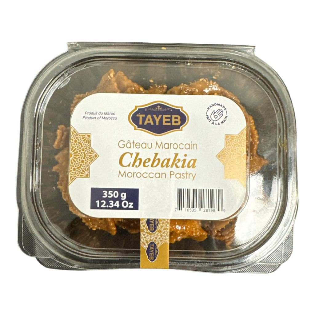 Tayeb Moroccan Gâteau Chebbakiya 350g FOODS ZaytunaMart.ca