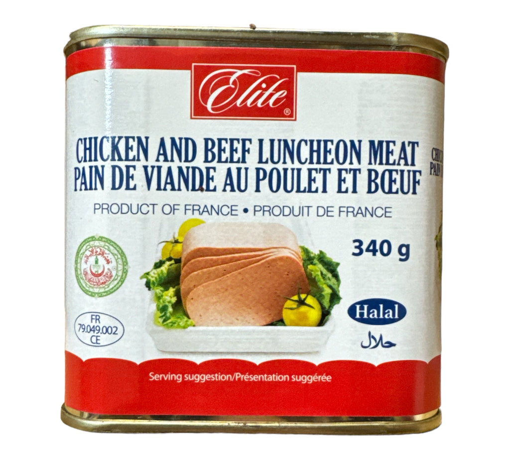 Elite Halal Chicken & Beef Luncheon Meat 340g ZaytunaMart.ca