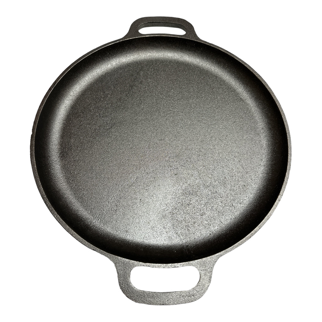 Pre-seasoned Cast Iron Flat Griddle Pan for Algerian KESRA/Matlooa 35 cm Kitchen Accessories ZaytunaMart.ca