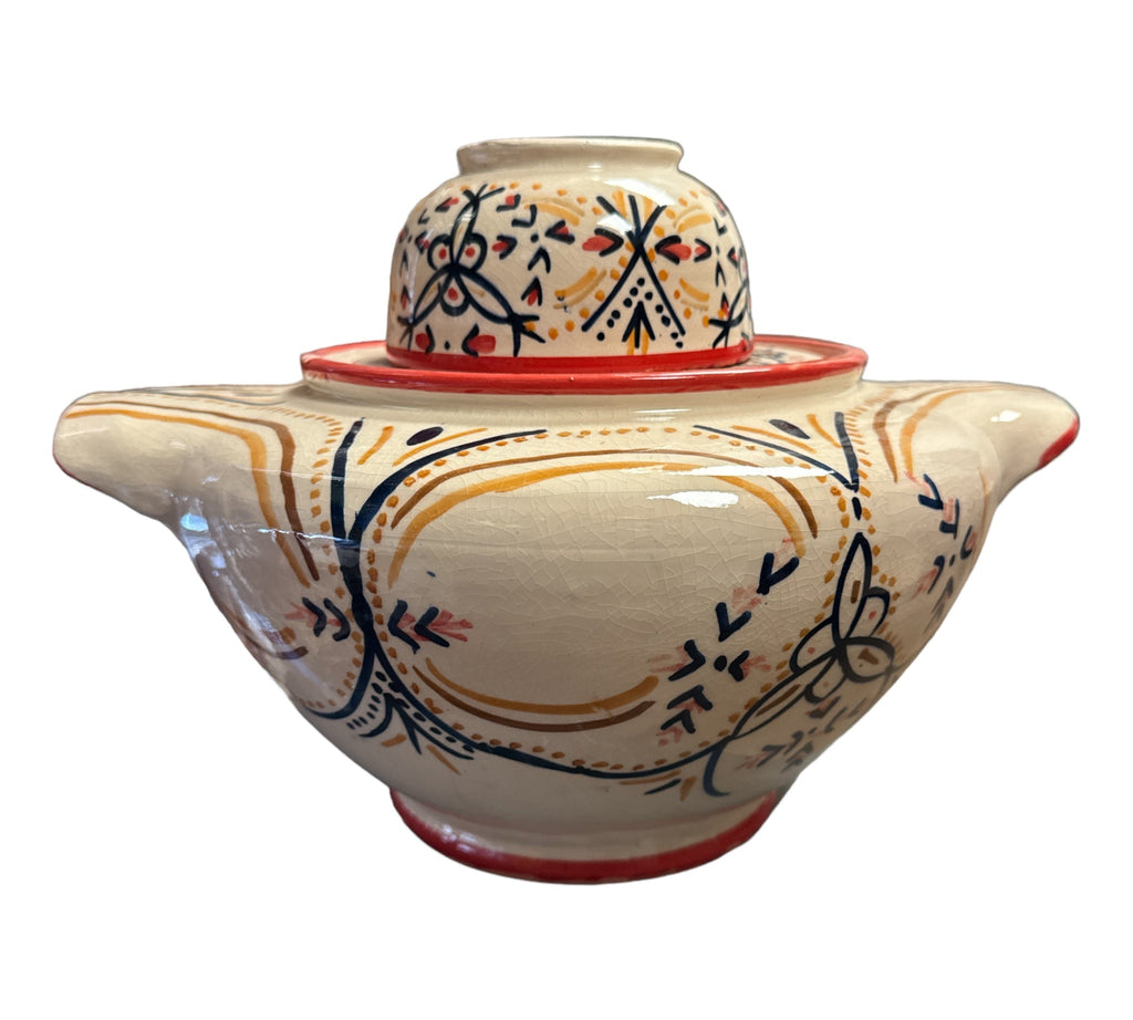 Tureen Safi ITTO3.5L with 6 bowls Pottery ZaytunaMart.ca