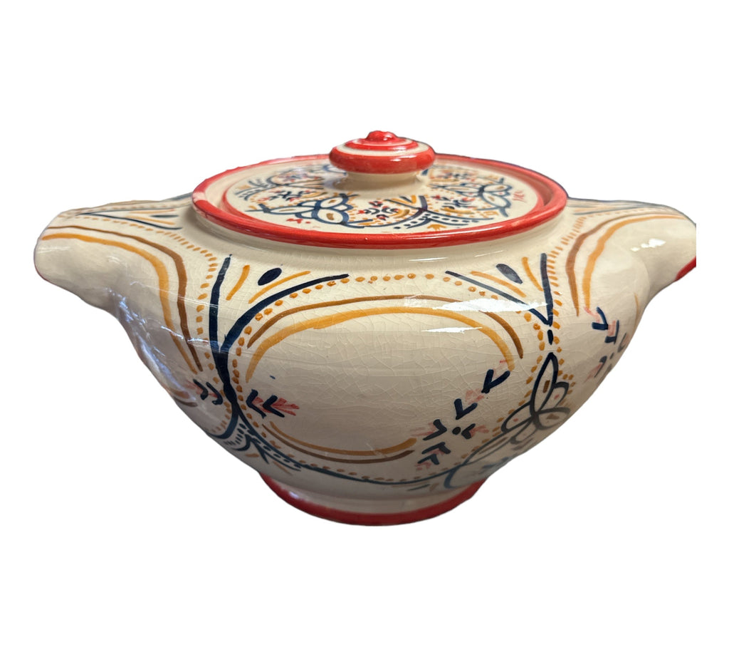 Tureen Safi ITTO3.5L with 6 bowls Pottery ZaytunaMart.ca