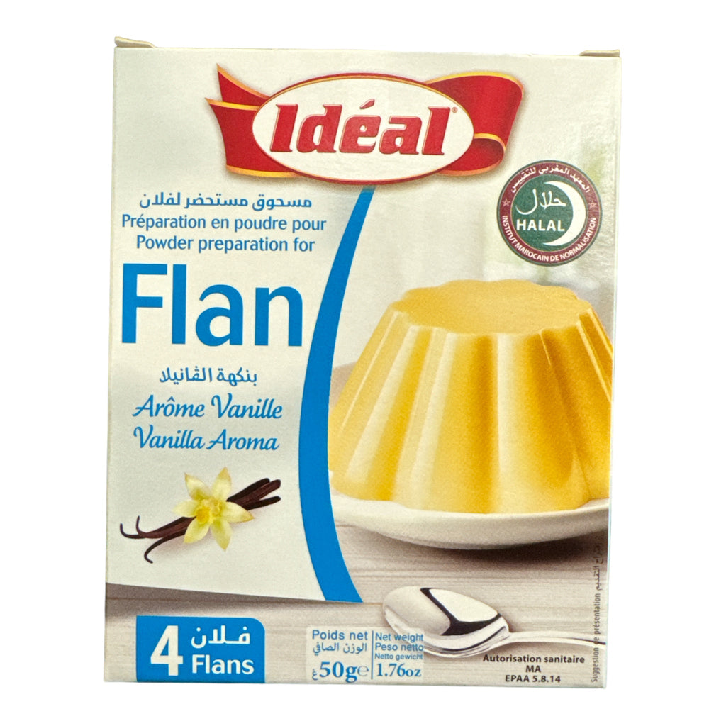 Flan Ideal custard Vanilla 50g FOODS ZaytunaMart.ca