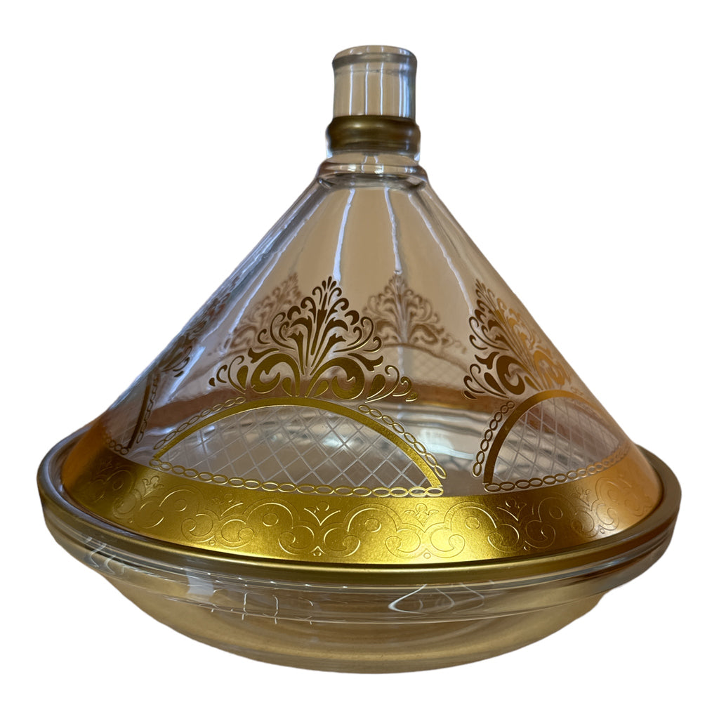 Mazyana Glass Tagine Display 28cm HOME ZaytunaMart.ca