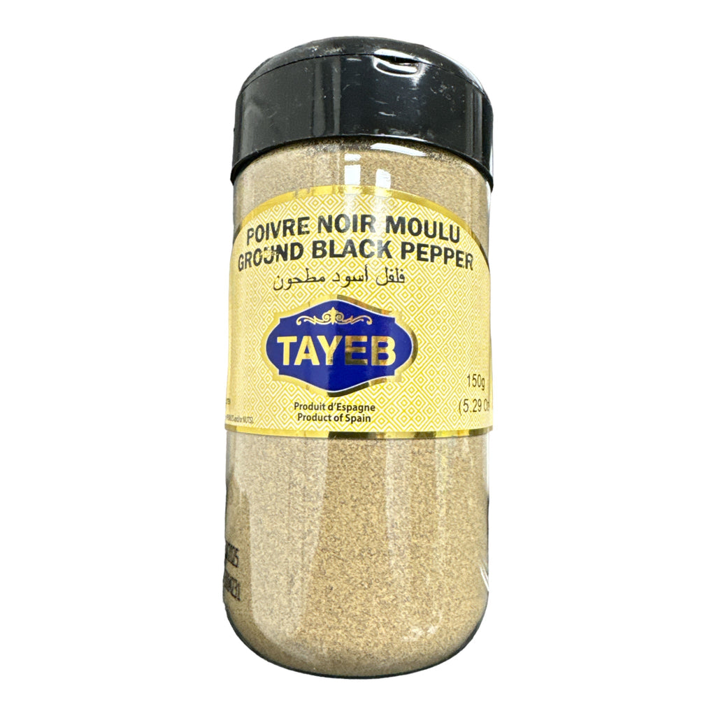 Tayeb Spice Groud Black Pepper 150g ZaytunaMart.ca