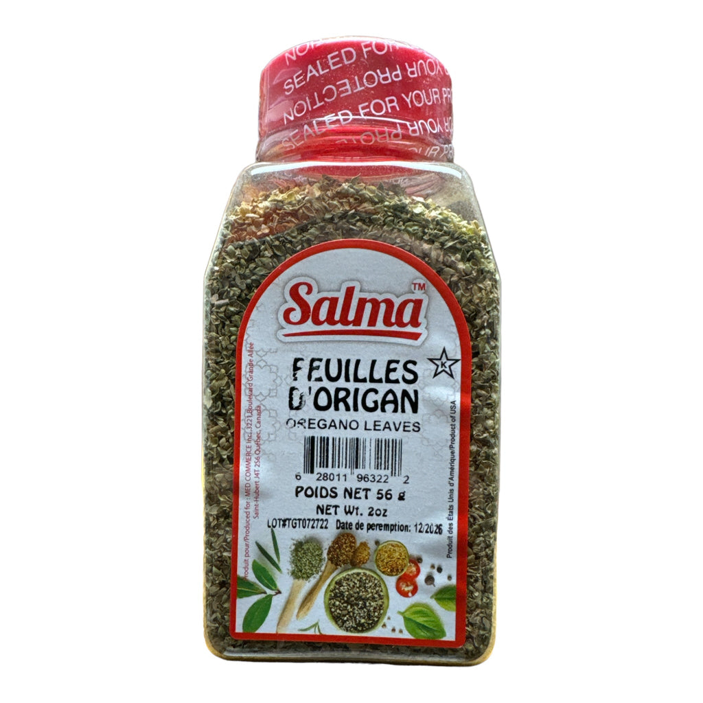 Salma Pure Oregano Leaves 56g ZaytunaMart.ca