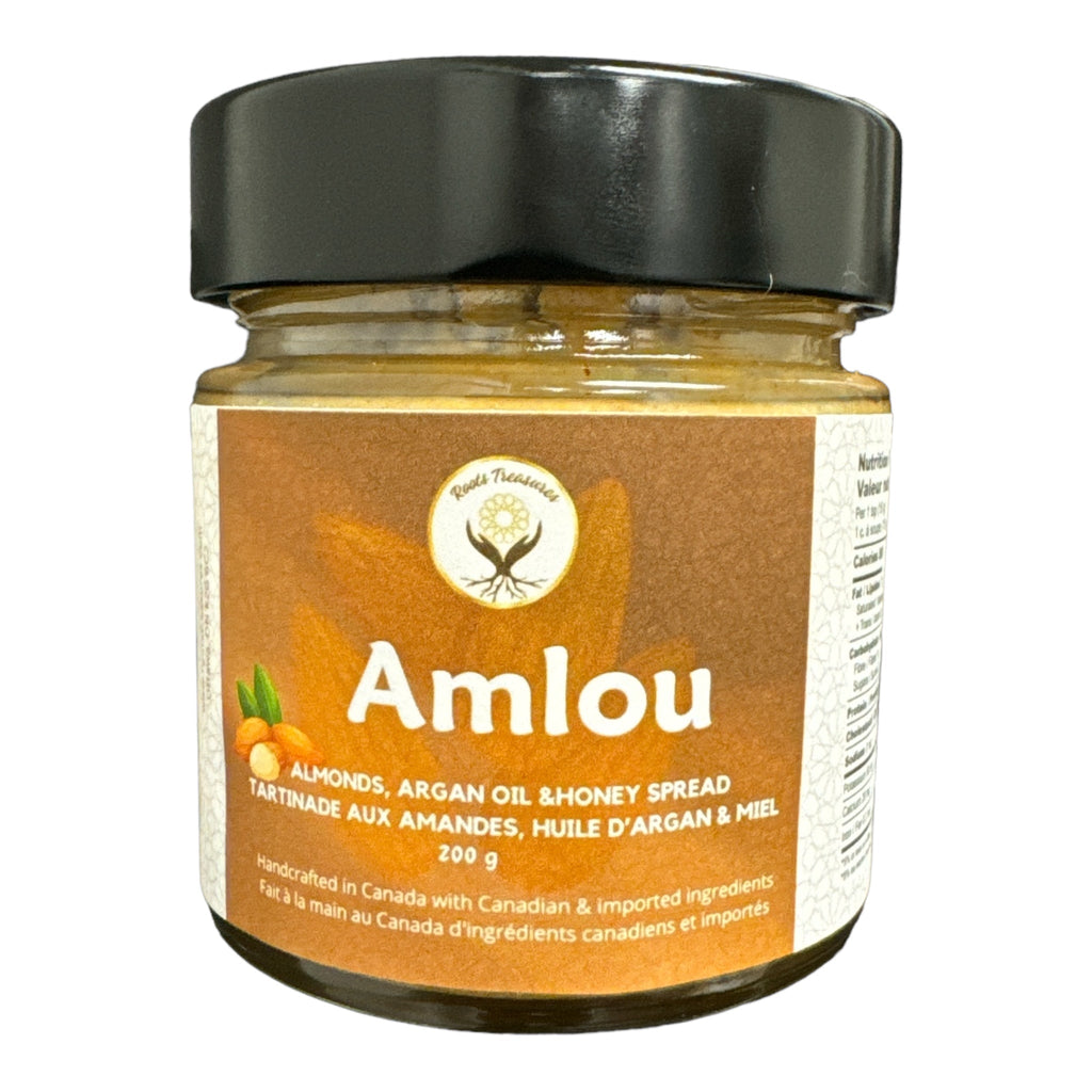 Root Treasures Amlou Almond Paste Artisanal 200g FOODS Zaytunamart.ca