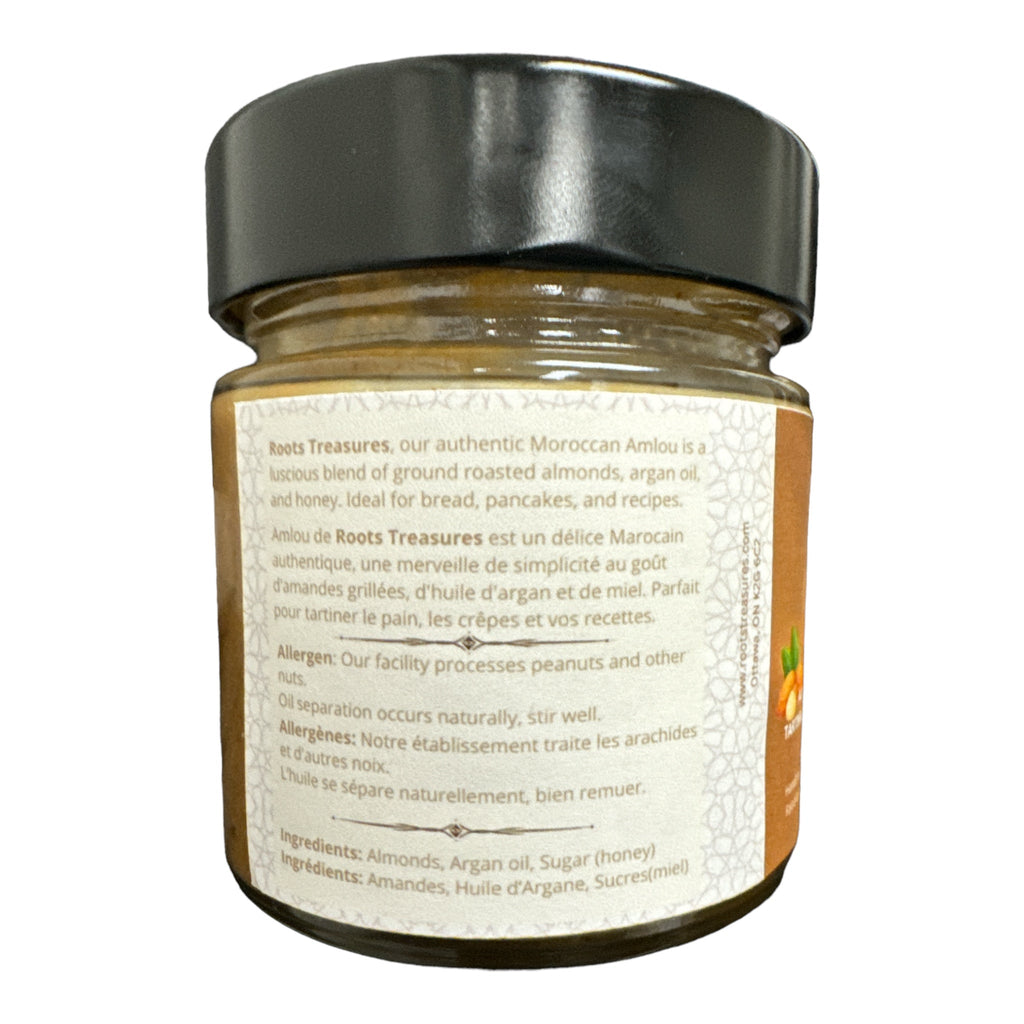 Root Treasures Amlou Almond Paste Artisanal 200g FOODS Zaytunamart.ca