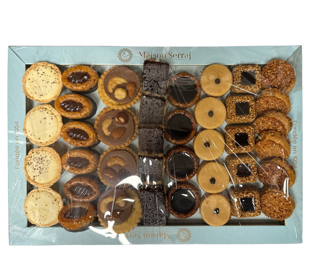 Maison Serraj Moroccan Gateaux Plateau Prestige 600g Cookies ZaytunaMart.ca