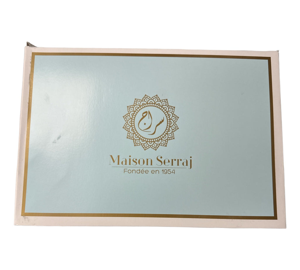 Maison Serraj Moroccan Gateaux Almond Mixed Plateau Beldi Varié 600g FOODS ZaytunaMart.ca