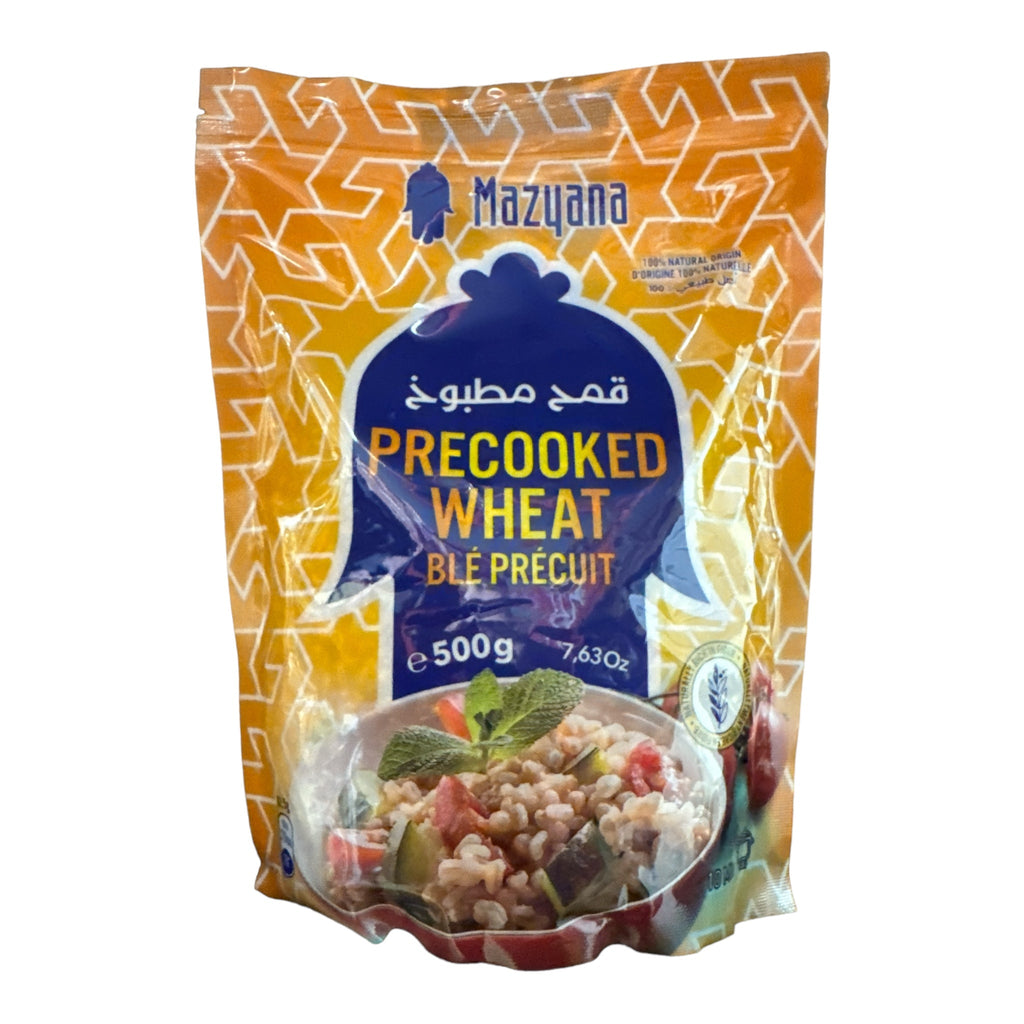 Natural Precooked Wheat Mazyana 500g ZaytunaMart.ca