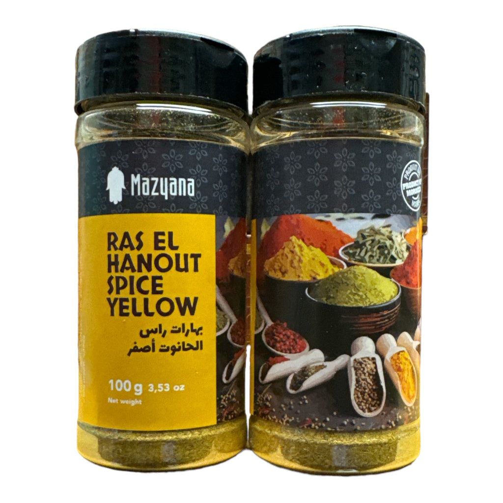 Mazyana Spices Yellow Ras El Hanout Mix 100g Mazyana