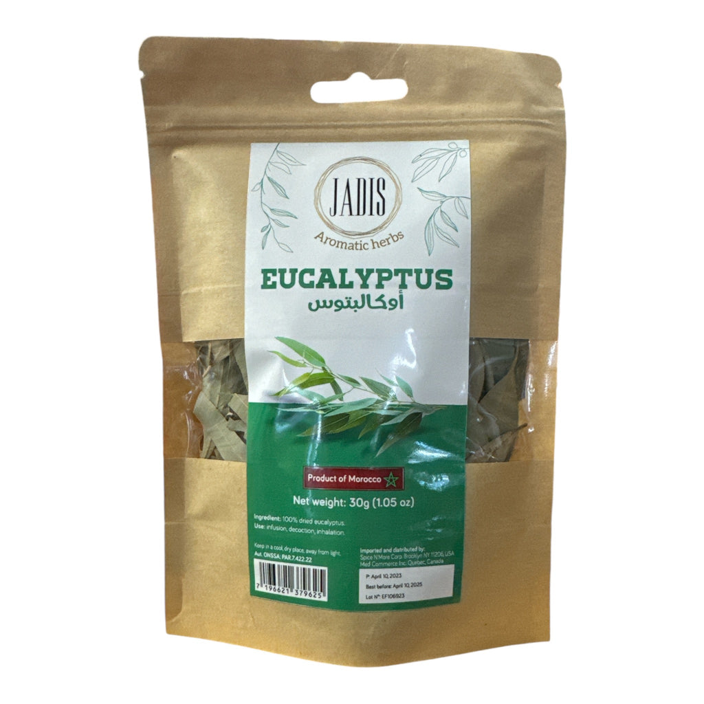 JADIS Pure Natural Eucalyptus Leaves 30g Tea ZaytunaMart.ca