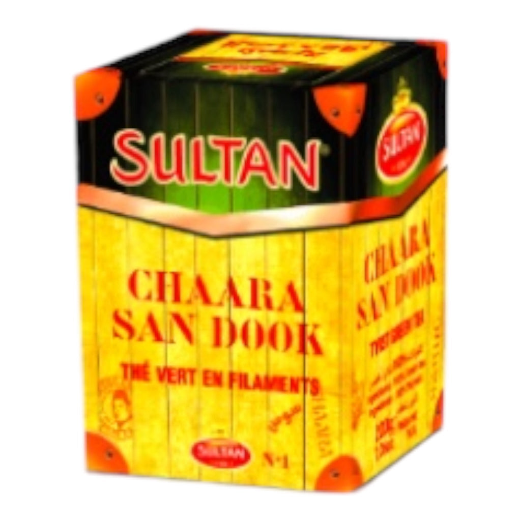 SULTAN Green Tea Chaara SANDOUK 200g Tea Zaytunamart.ca