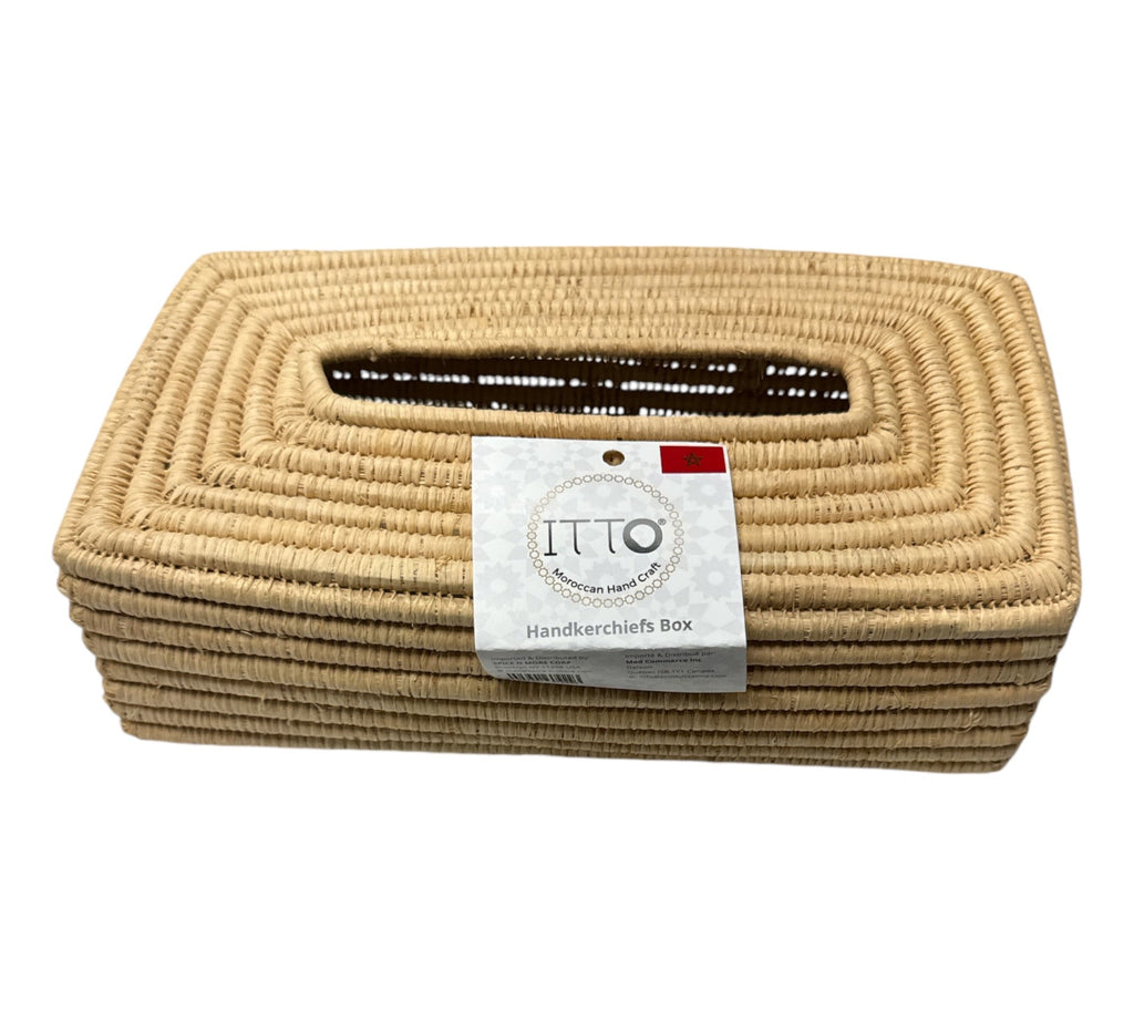 ITTO Moroccan Hand Craft Handkerchief Box Cosmetic Argan Oil ITTO