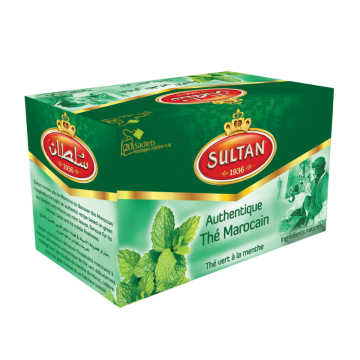 SULTAN Tisane Green tea with Mint 20 bag FOODS ZaytunaMart.ca