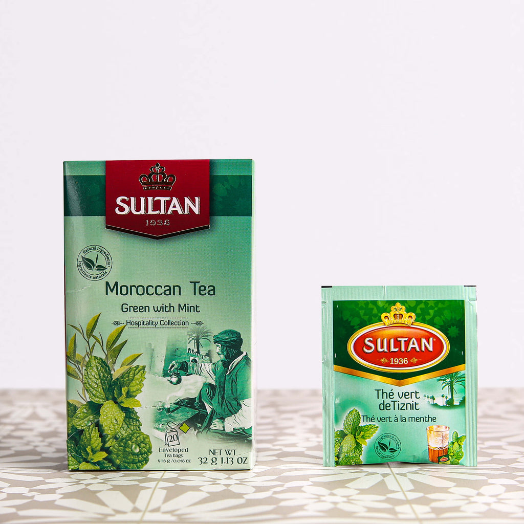 SULTAN Tisane Green tea with Mint 20 bag FOODS ZaytunaMart.ca