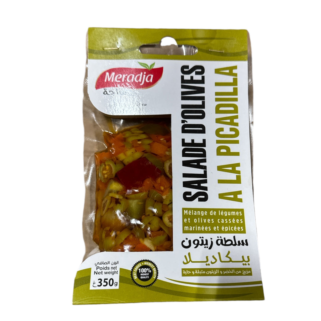 Meradja Cocktail Salad Olives & vegatbles Picadilla 400g Grocery Zaytunamart.ca