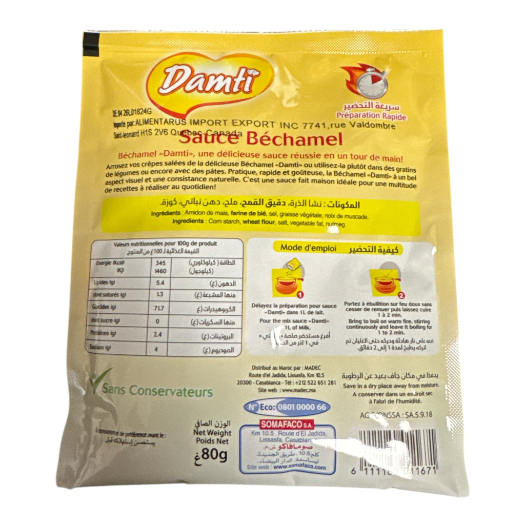 IDEAL Damti Mix Bechamel Sauce 80g FOODS BASAK