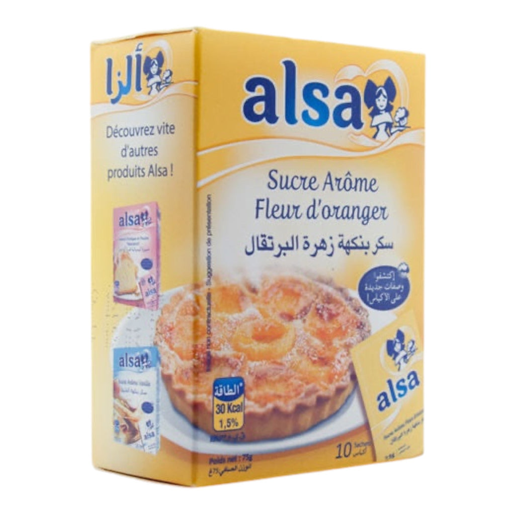Alsa Orange Blossom Sugar 10x7g FOODS ZaytunaMart.ca