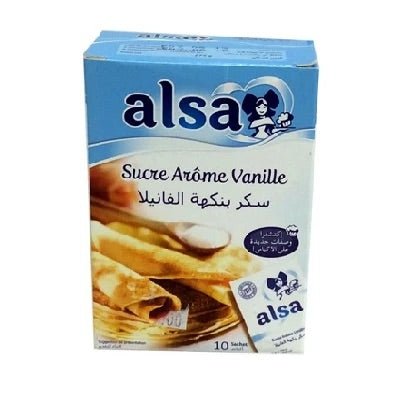 Alsa Vanilla Sugar 10x7g FOODS ZaytunaMart.ca