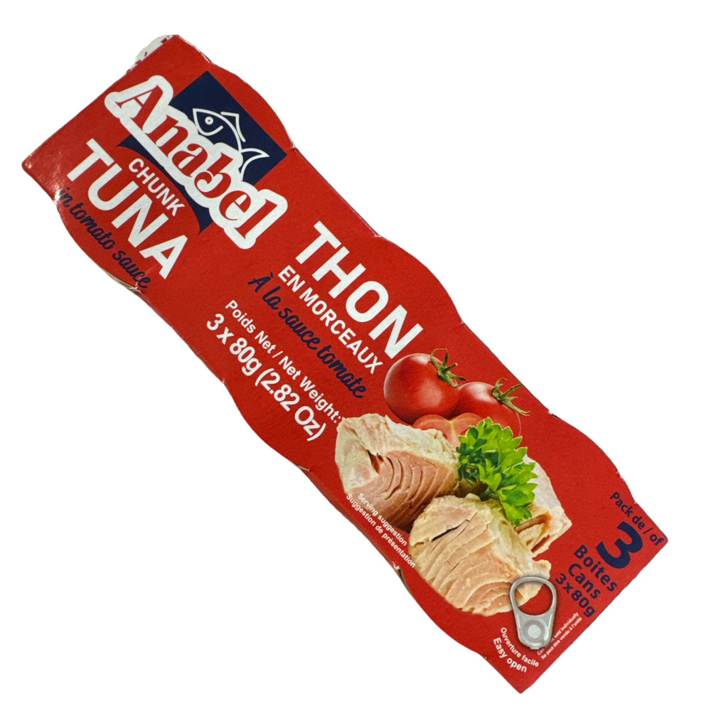 Anabel Tuna in Tomato Sauce 3x80g FOODS ZaytunaMart.ca