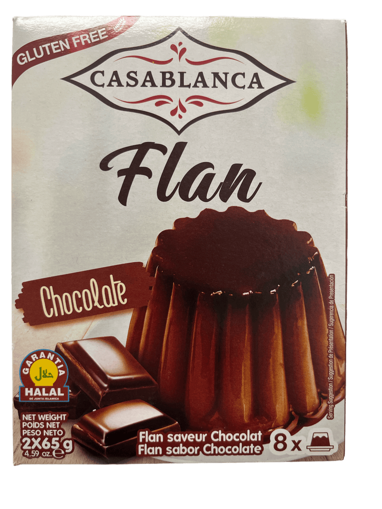 Casablanca Flan Chocolate Gluten free 130g FOODS ZaytunaMart.ca