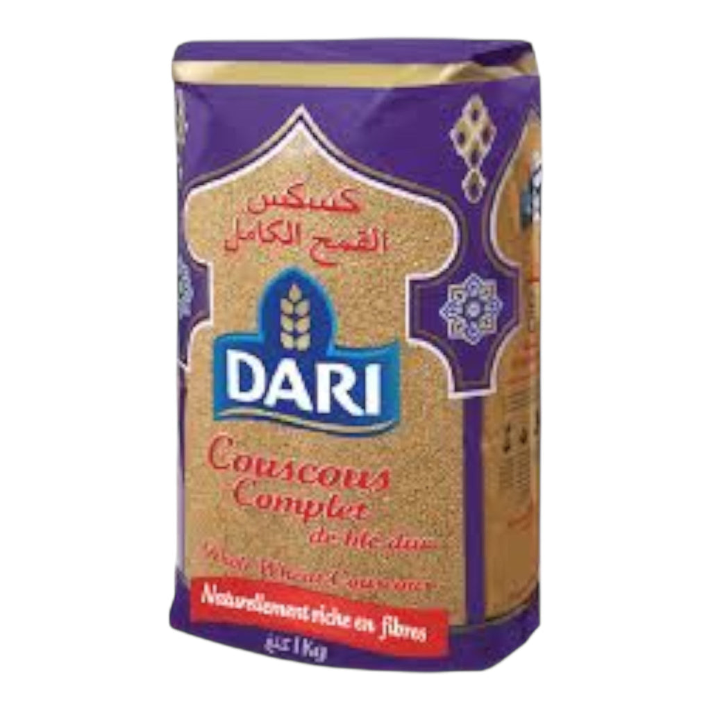 Couscous Whole wheat Dari 1kg FOODS Zaytunamart.ca