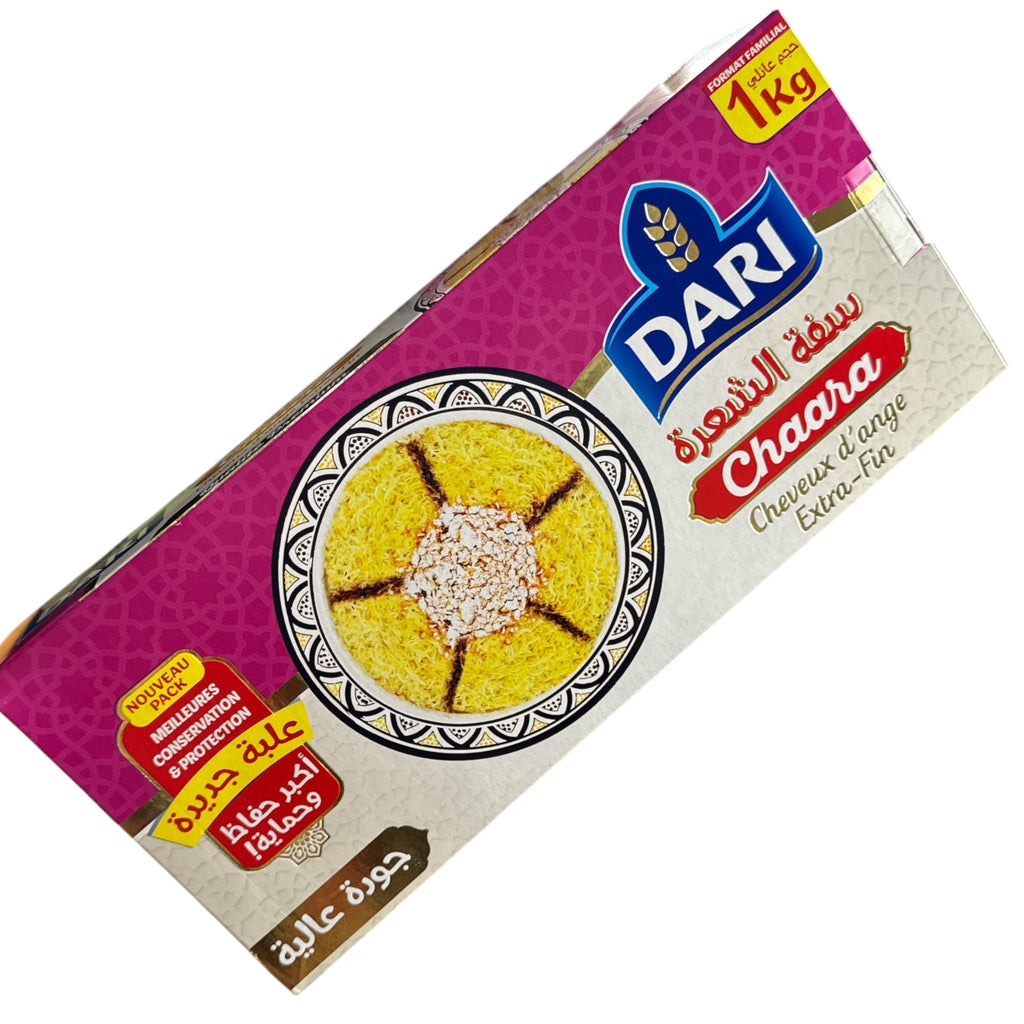 Dari Pasta Angel Hair Extra Fine (Chaïriya) – 1kg for Seffa - Authentic from Zaytuna Mart Canada