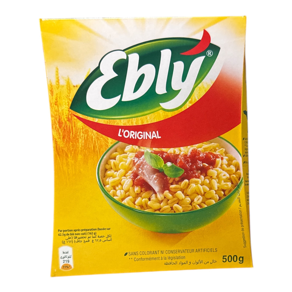 Ebly L’Original Precooked Wheat Grains 500g - Authentic from Zaytuna Mart Canada