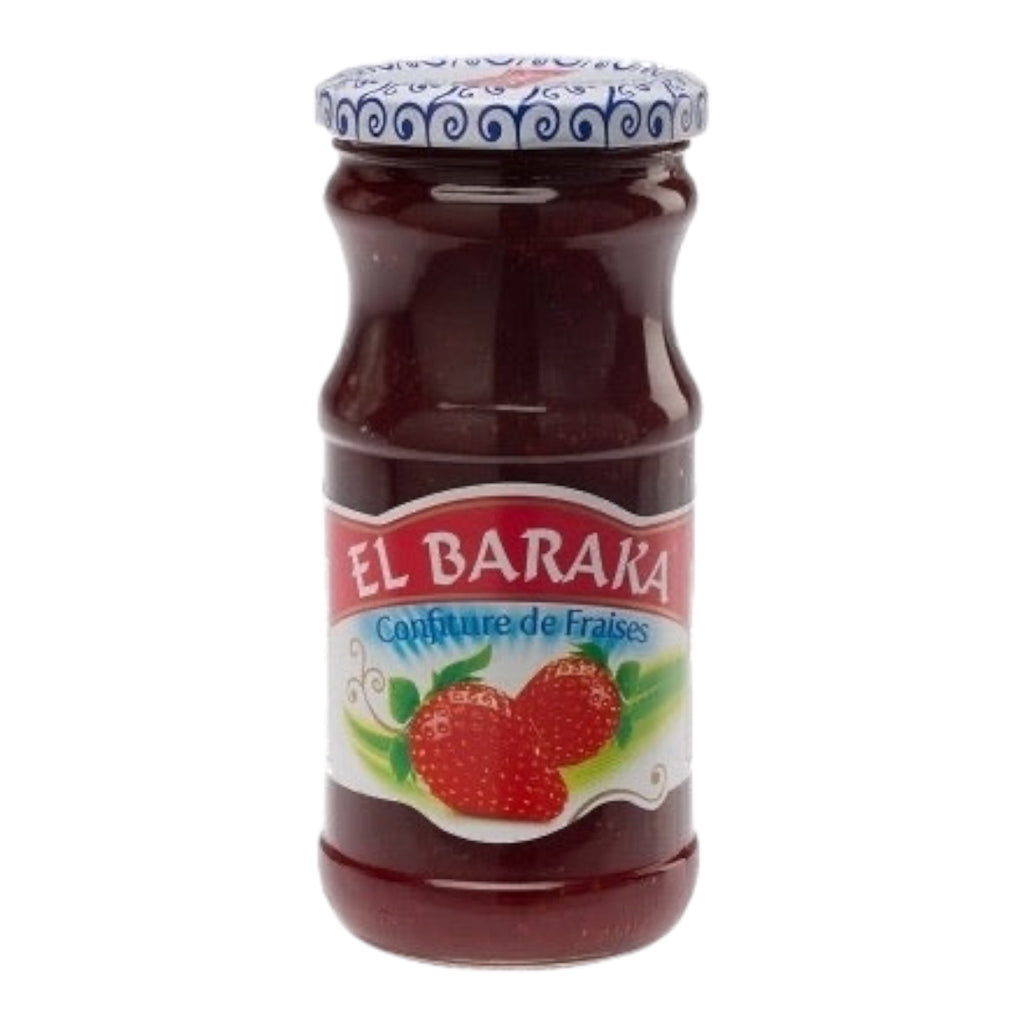 Elbarraka Strawberry Jam 430g - Authentic from Zaytuna Mart Canada