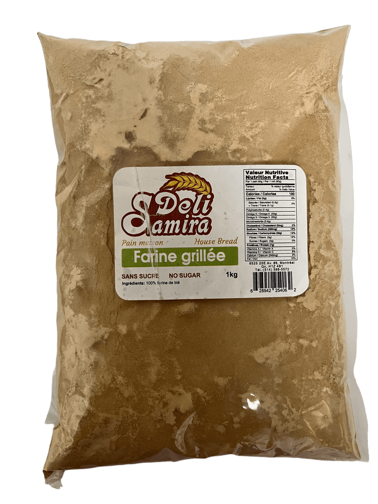 Grilled flour ready to use 1kg Cookies ZaytunaMart.ca