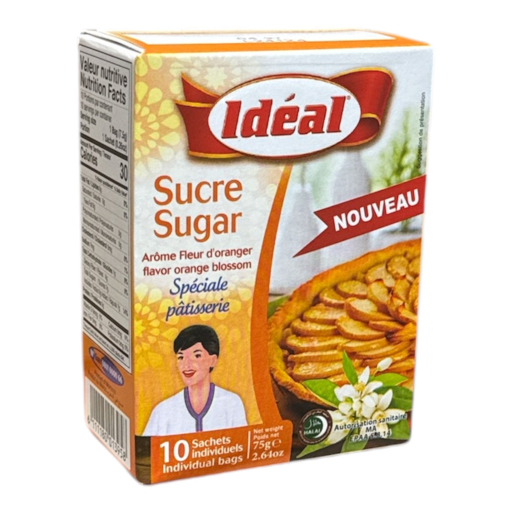 IDEAL Orange Blossom Sugar 10x7.5g FOODS ZaytunaMart.ca
