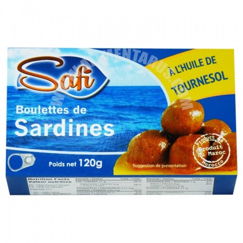 Safi Sardine Balls in sunflower oil 125g FOODS ZaytunaMart.ca