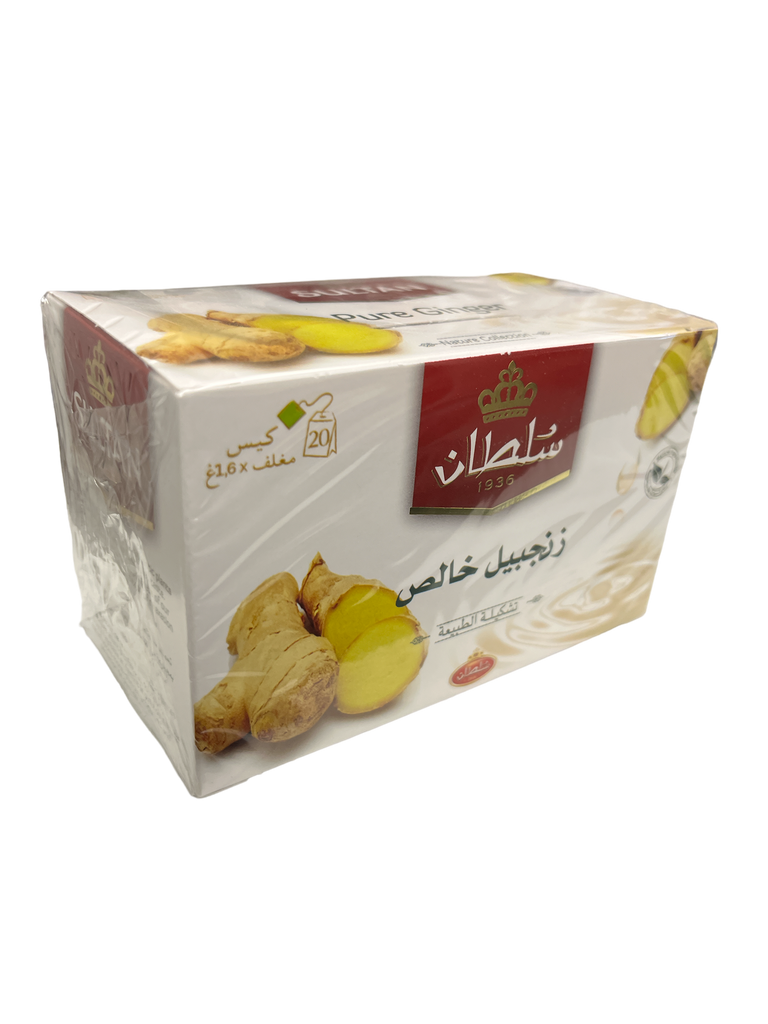 SULTAN Tisane Ginger 20x bag FOODS ZaytunaMart.ca