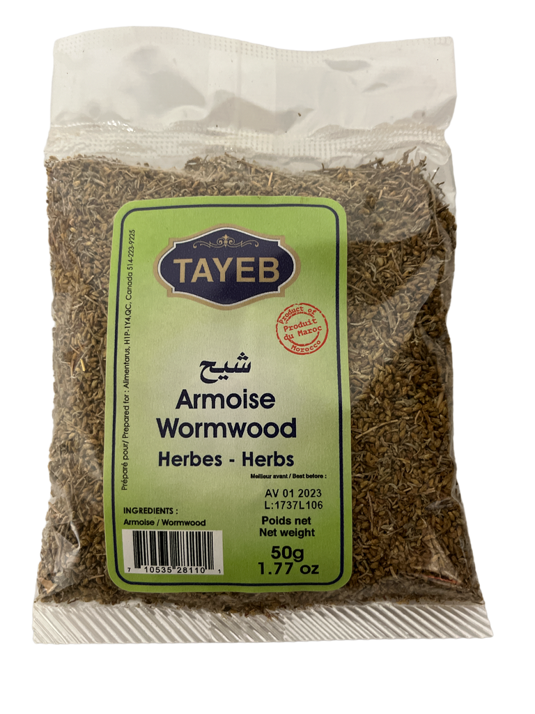 Pure Natural Wormmwood Leaves 50g Tea ZaytunaMart.ca