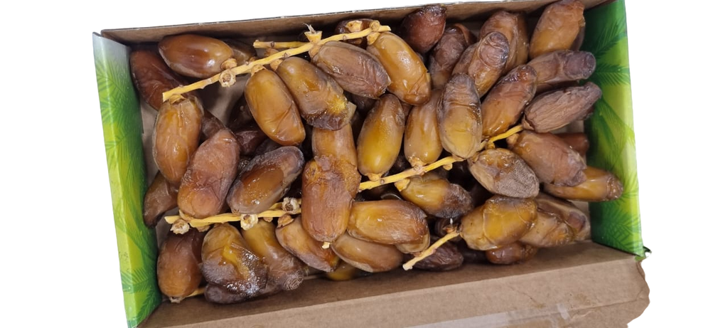 Dates Tayeb Algerian Golden Deglet Nour Branched 1kg FOODS ZaytunaMart.ca