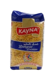 Kayna Pasta Bird Tongue 500g FOODS ZaytunaMart.ca