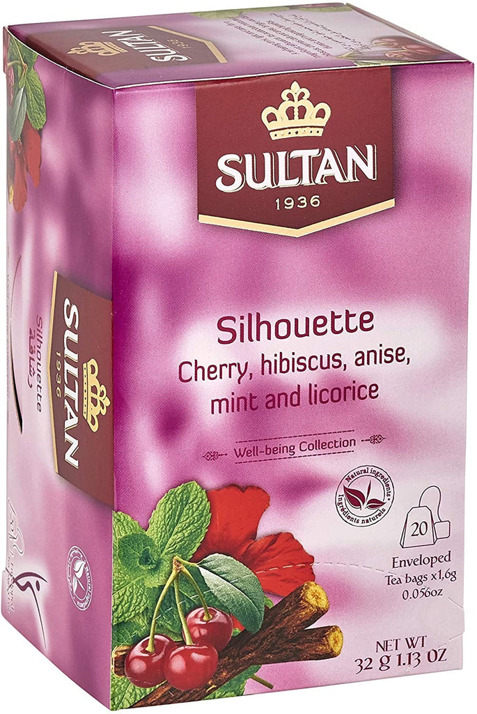 SULTAN Tisane Pure Natural Collection Hibiscus 20x bag FOODS ZaytunaMart.ca