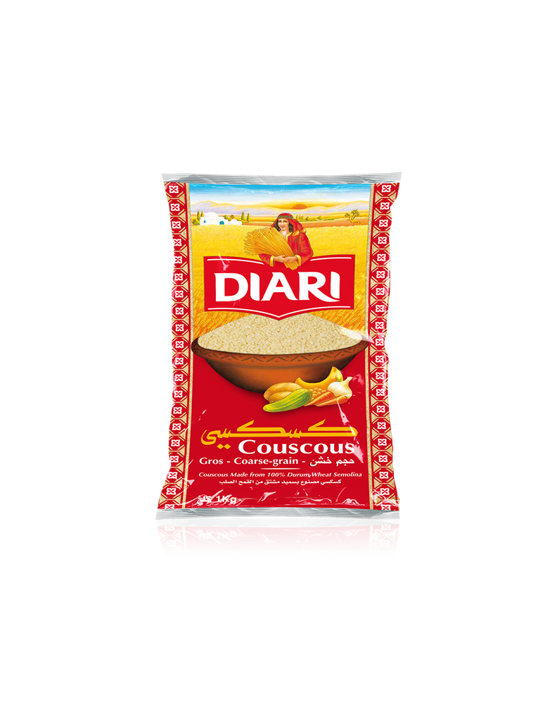 Couscous DIARI 1kg FOODS Zaytunamart.ca Coarse/ gros/ خشن